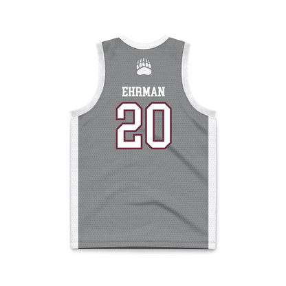 Montana - NCAA Women's Basketball : Rae Ehrman - Grey Basketball Jersey-1