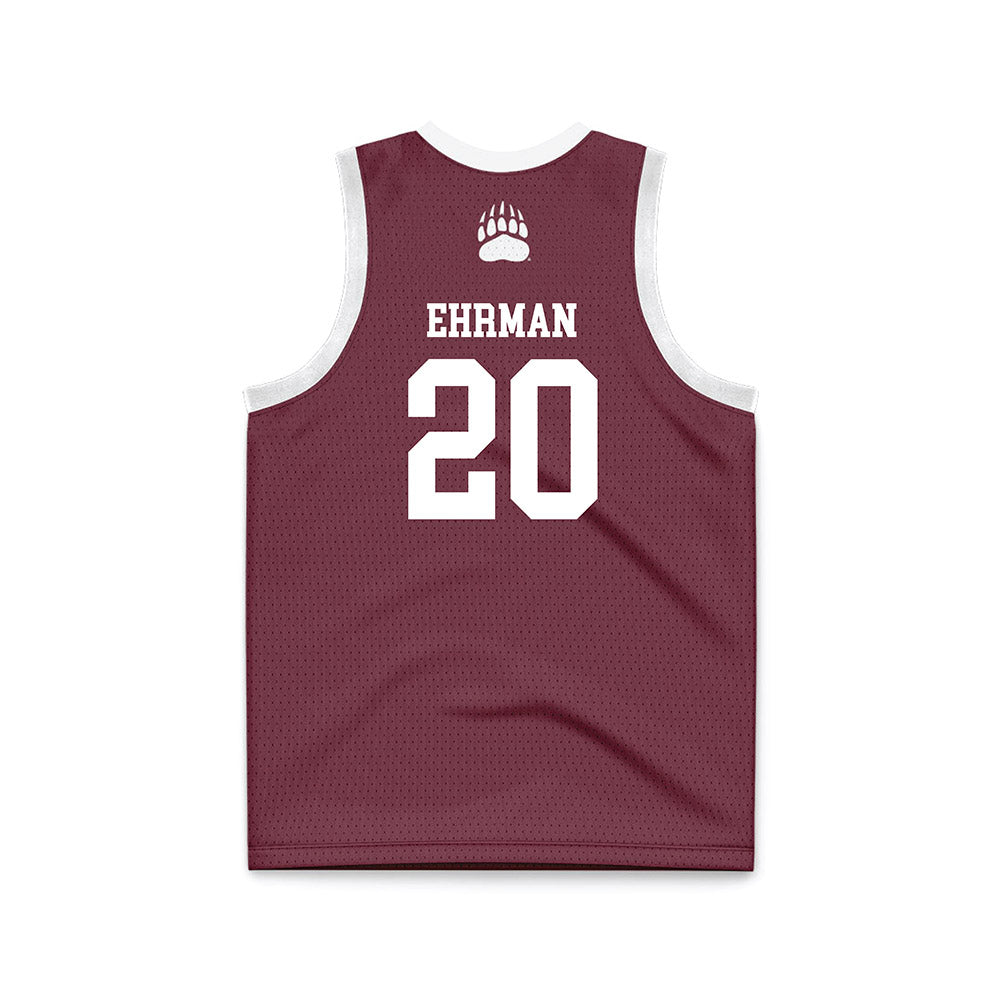 Montana - NCAA Women's Basketball : Rae Ehrman - Maroon Basketball Jersey-1