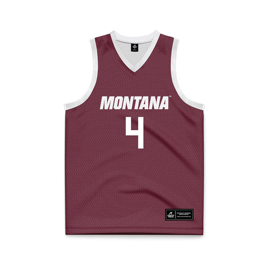 Montana - NCAA Women's Basketball : Kamryn Reinker - Maroon Basketball Jersey-0