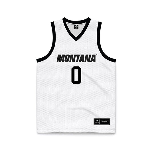 Montana - NCAA Women's Basketball : Zoey Washington - White Basketball Jersey-0