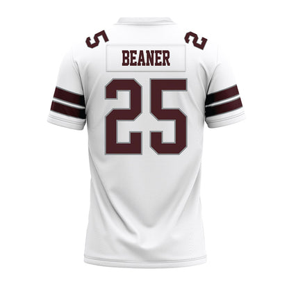 Montana - NCAA Football : Brady Beaner - White Premium Football Jersey-1