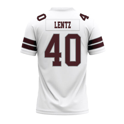 Montana - NCAA Football : Colton Lentz - White Premium Football Jersey-1