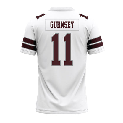 Montana - NCAA Football : Cameron Gurnsey - White Premium Football Jersey-1