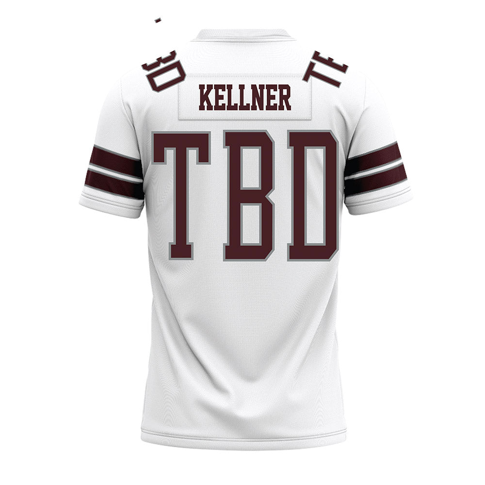 Montana - NCAA Football : Dane Kellner - White Premium Football Jersey-1