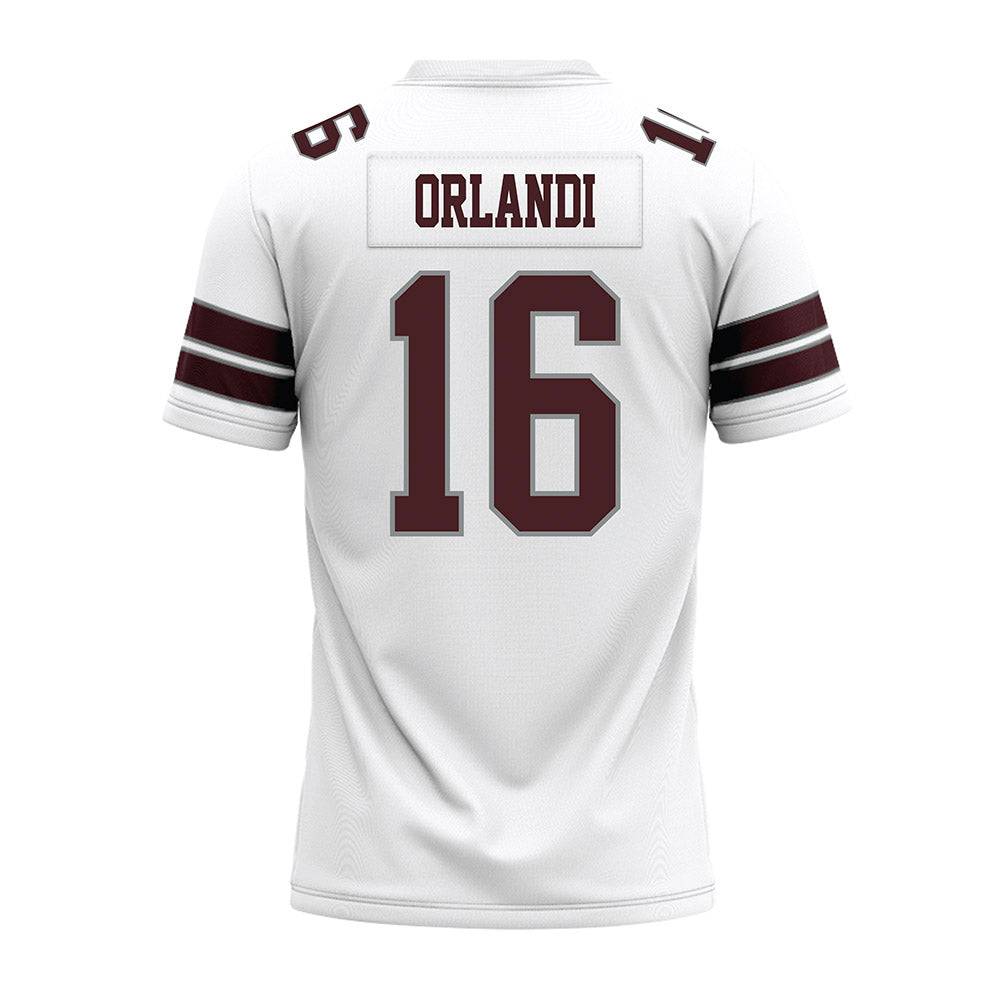 Montana - NCAA Football : Braeden Orlandi - White Premium Football Jersey-1