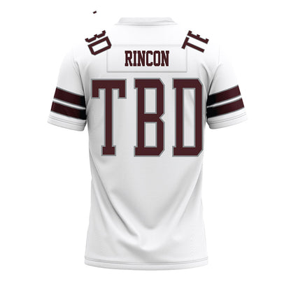 Montana - NCAA Football : Elijah Rincon - White Premium Football Jersey-1