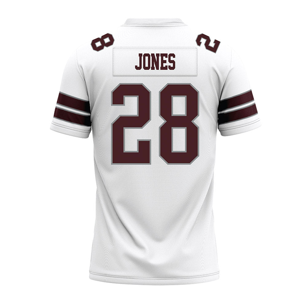 Montana - NCAA Football : Hashim Jones - White Premium Football Jersey-1