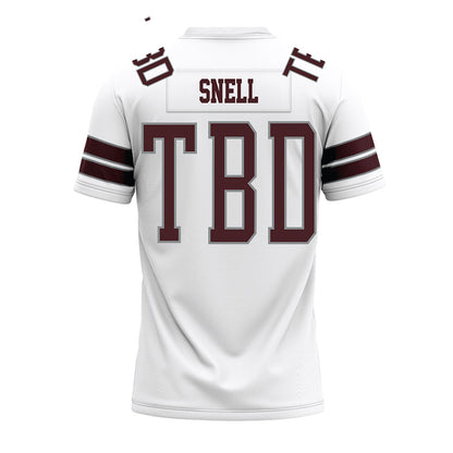 Montana - NCAA Football : William Snell - White Premium Football Jersey-1