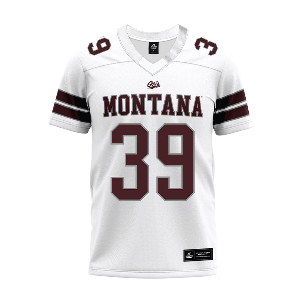 Montana - NCAA Football : fynn ridgeway - White Premium Football Jersey-0