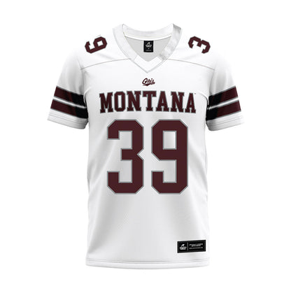 Montana - NCAA Football : fynn ridgeway - White Premium Football Jersey-0