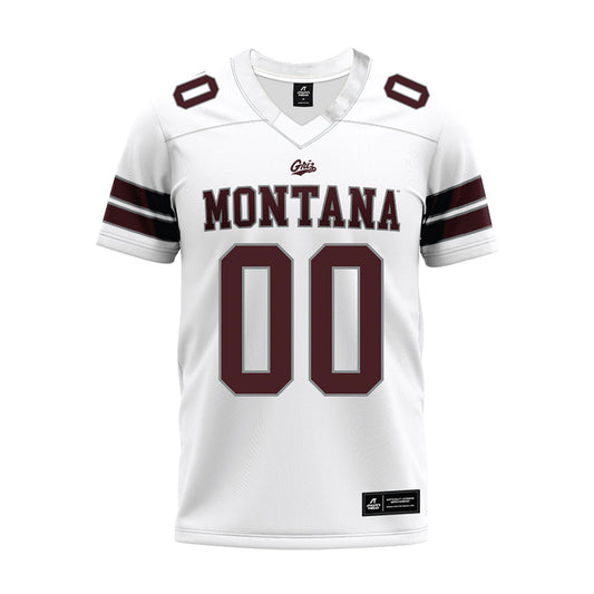 Montana - NCAA Football : Dawson Hammond - White Premium Football Jersey-0