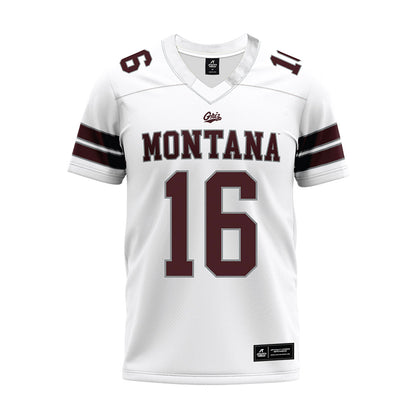 Montana - NCAA Football : Braeden Orlandi - White Premium Football Jersey-0