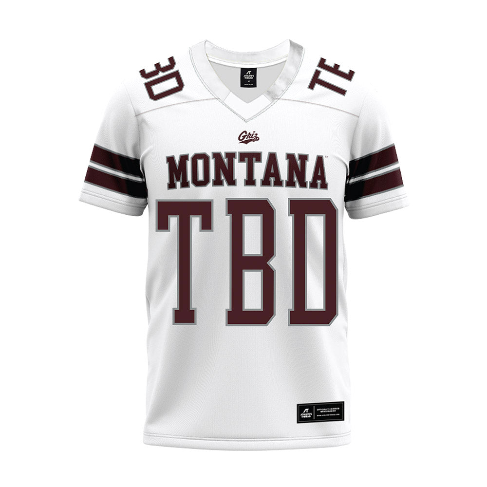 Montana - NCAA Football : Dawson Hammond - White Premium Football Jersey-0