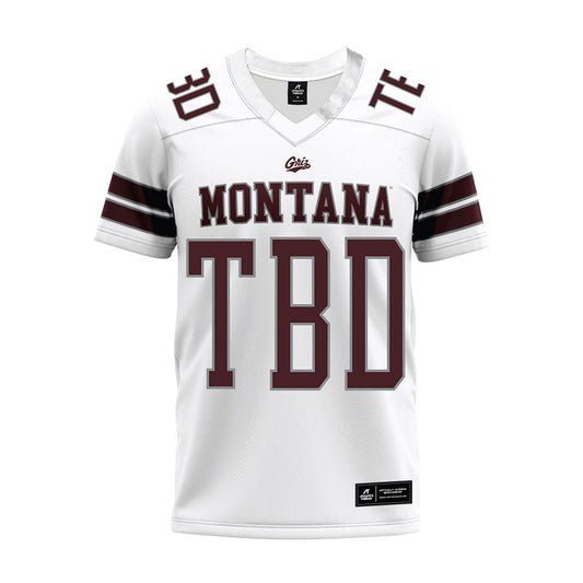 Montana - NCAA Football : Dawson Hammond - White Premium Football Jersey-0