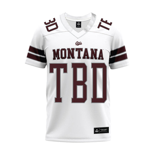 Montana - NCAA Football : William Snell - White Premium Football Jersey-0