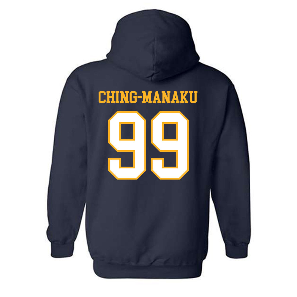 FLC - NCAA Football : Axton Ching-Manaku - Classic Shersey Hooded Sweatshirt-1