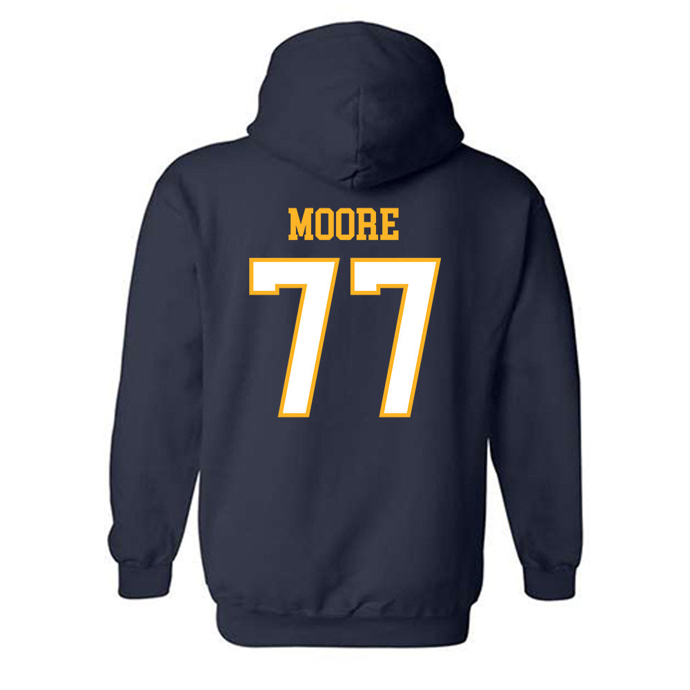 FLC - NCAA Football : Asher Moore - Classic Shersey Hooded Sweatshirt-1