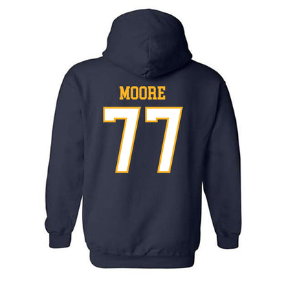 FLC - NCAA Football : Asher Moore - Classic Shersey Hooded Sweatshirt-1