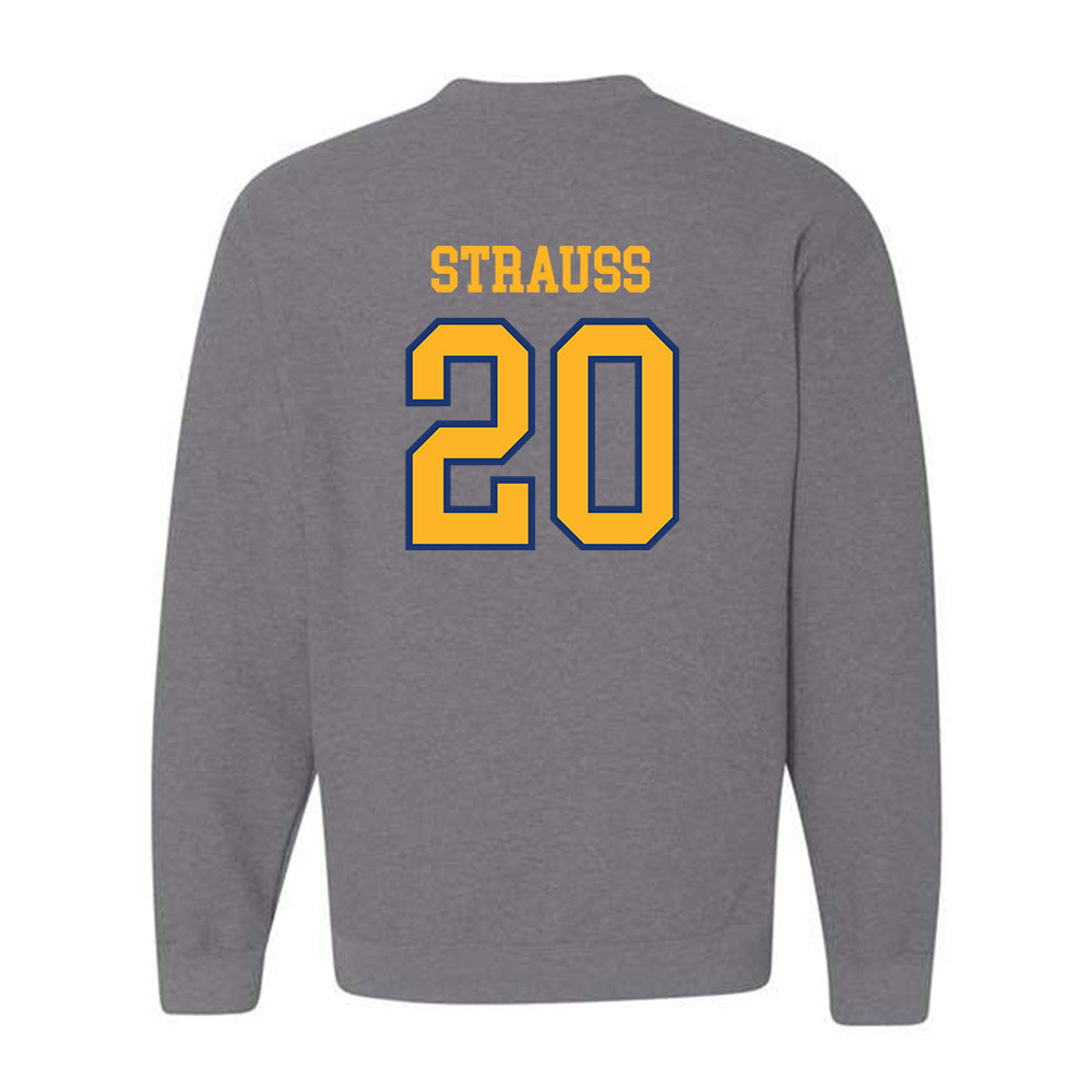 FLC - NCAA Women's Basketball : Kayde Strauss - Crewneck Sweatshirt-1