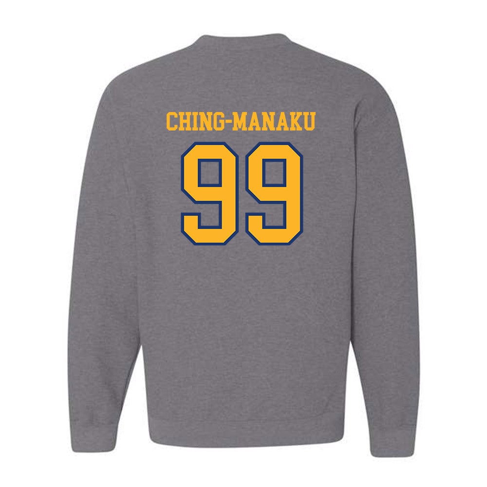 FLC - NCAA Football : Axton Ching-Manaku - Crewneck Sweatshirt-1
