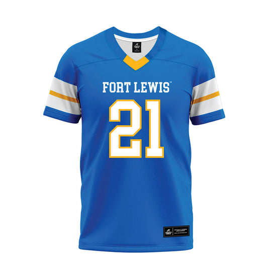 FLC - NCAA Football : Wesley Wright - Premium Football Jersey-0