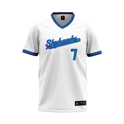 FLC - NCAA Softball : Stella Romeo - White Baseball Jersey-0