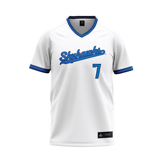 FLC - NCAA Softball : Stella Romeo - White Baseball Jersey-0
