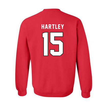 Lewis - NCAA Women's Lacrosse : Devyn Hartley - Classic Shersey Crewneck Sweatshirt-1