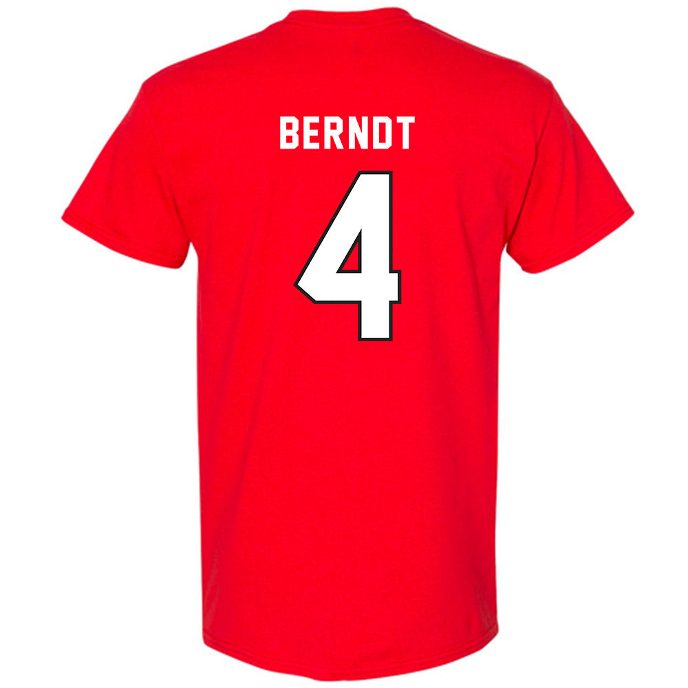 Lewis - NCAA Baseball : Nicholas Berndt - Classic Shersey T-Shirt-1
