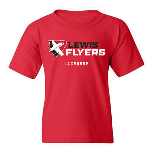 Lewis - NCAA Men's Lacrosse : Hawk Rhodes - Classic Shersey Youth T-Shirt-0