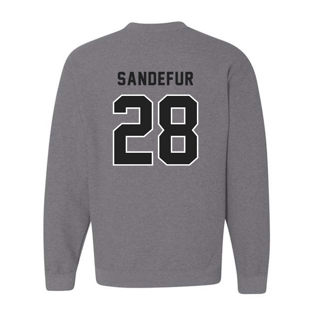 Lewis - NCAA Women's Lacrosse : Samantha Sandefur - Classic Shersey Crewneck Sweatshirt-1