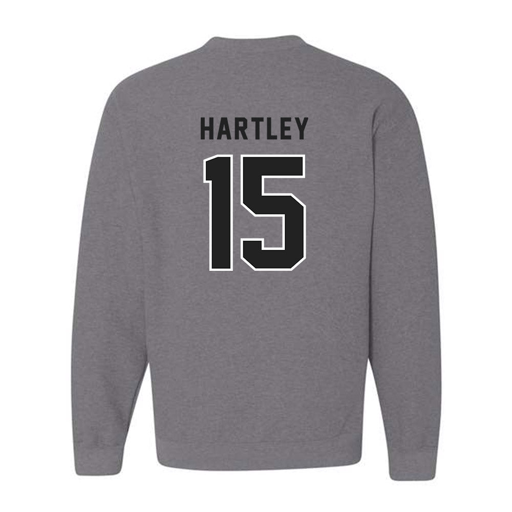 Lewis - NCAA Women's Lacrosse : Devyn Hartley - Classic Shersey Crewneck Sweatshirt-1