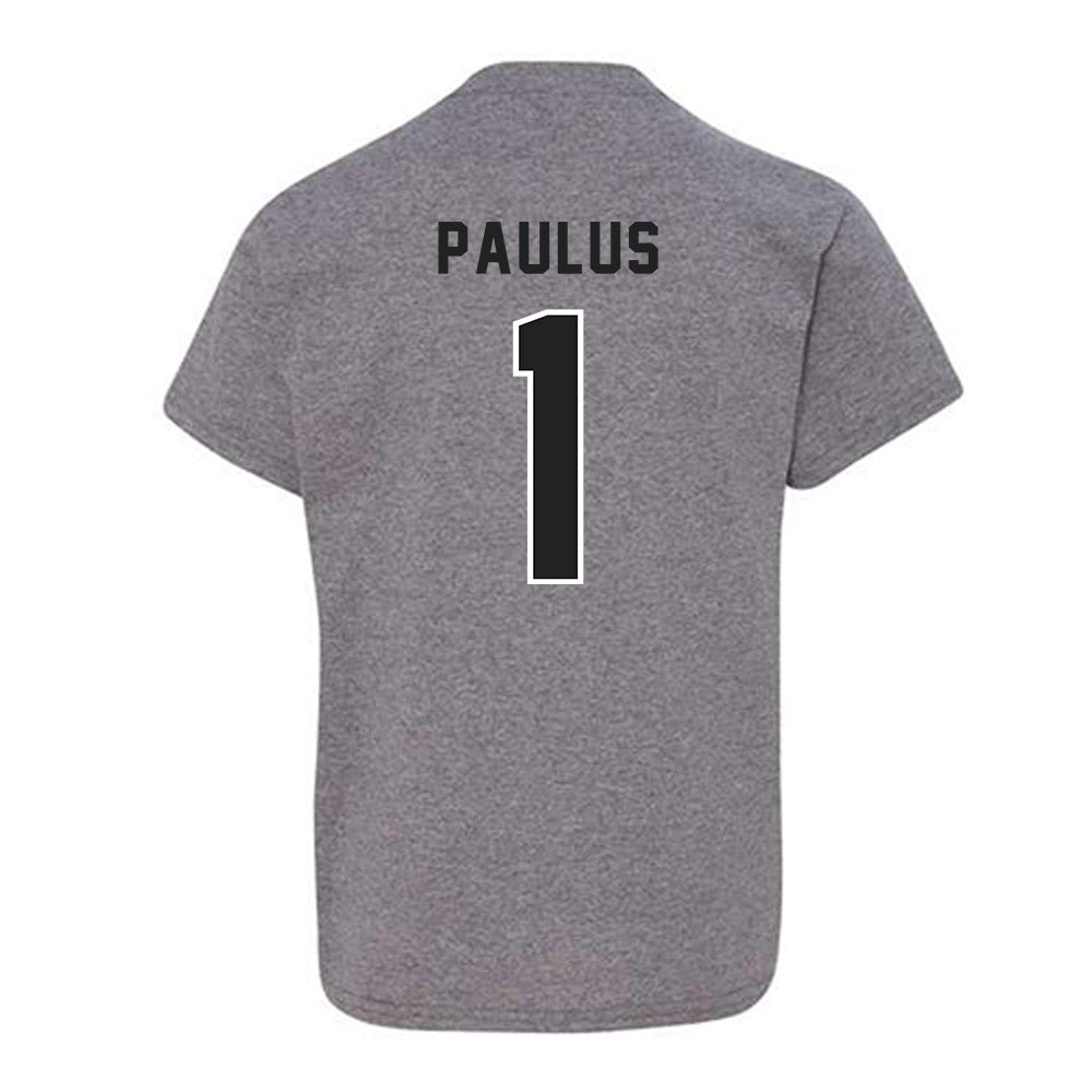 Lewis - NCAA Men's Lacrosse : Riley Paulus - Classic Shersey Youth T-Shirt-1