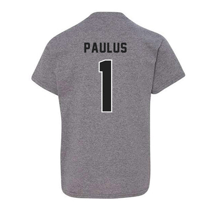 Lewis - NCAA Men's Lacrosse : Riley Paulus - Classic Shersey Youth T-Shirt-1