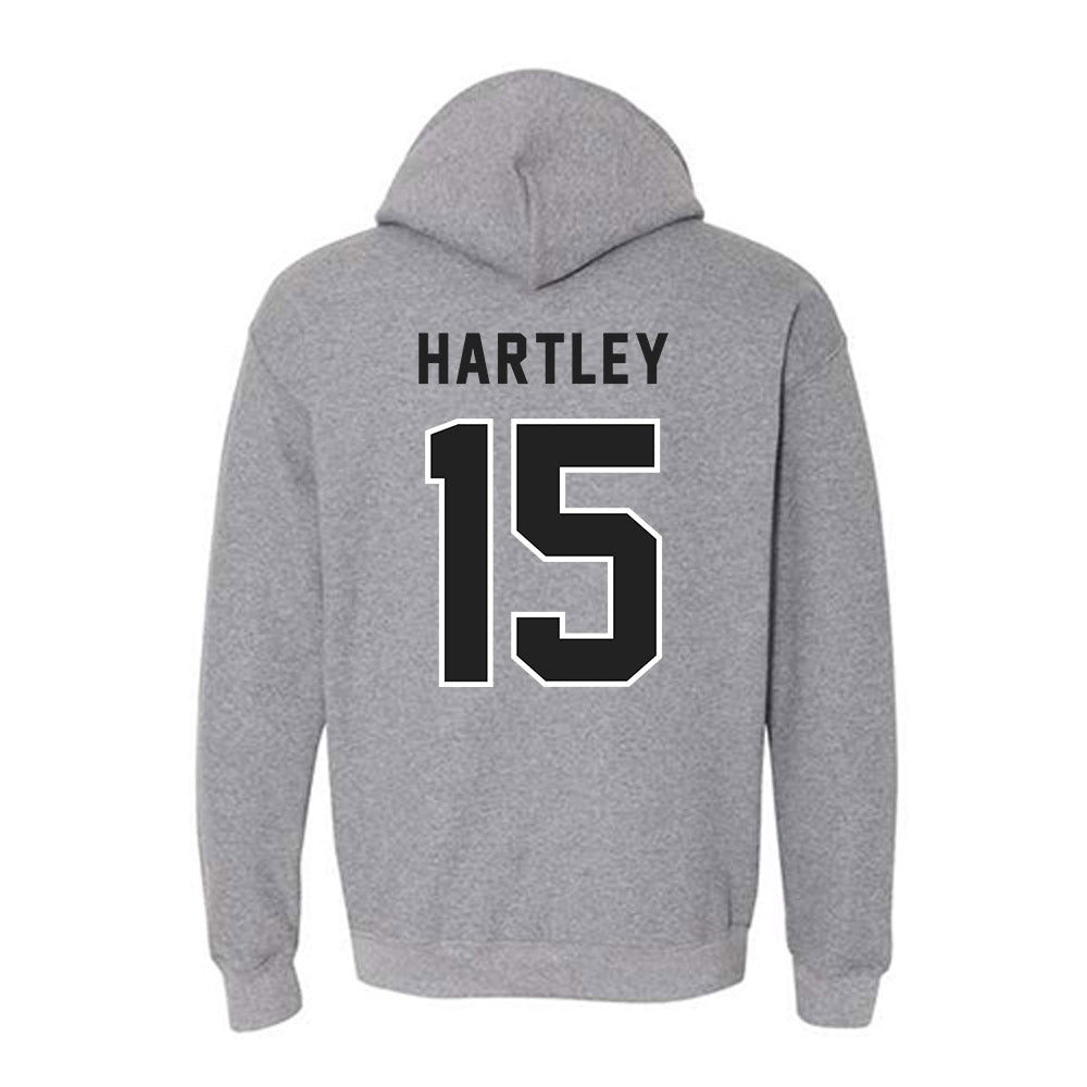 Lewis - NCAA Women's Lacrosse : Devyn Hartley - Classic Shersey Hooded Sweatshirt-1