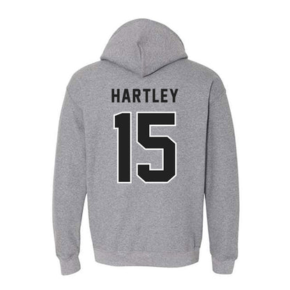 Lewis - NCAA Women's Lacrosse : Devyn Hartley - Classic Shersey Hooded Sweatshirt-1