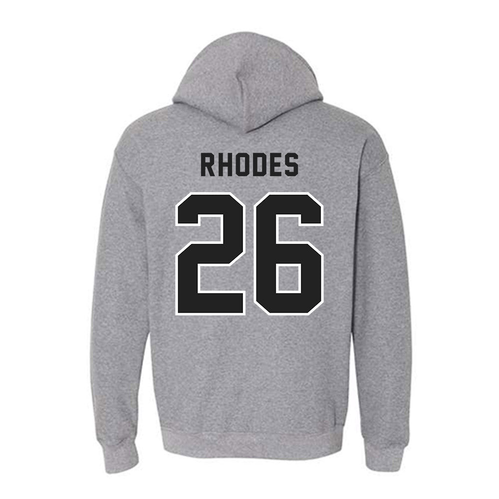 Lewis - NCAA Men's Lacrosse : Hawk Rhodes - Classic Shersey Hooded Sweatshirt-1