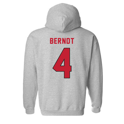 Lewis - NCAA Baseball : Nicholas Berndt - Classic Shersey Hooded Sweatshirt-1