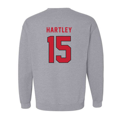 Lewis - NCAA Women's Lacrosse : Devyn Hartley - Classic Shersey Crewneck Sweatshirt-1