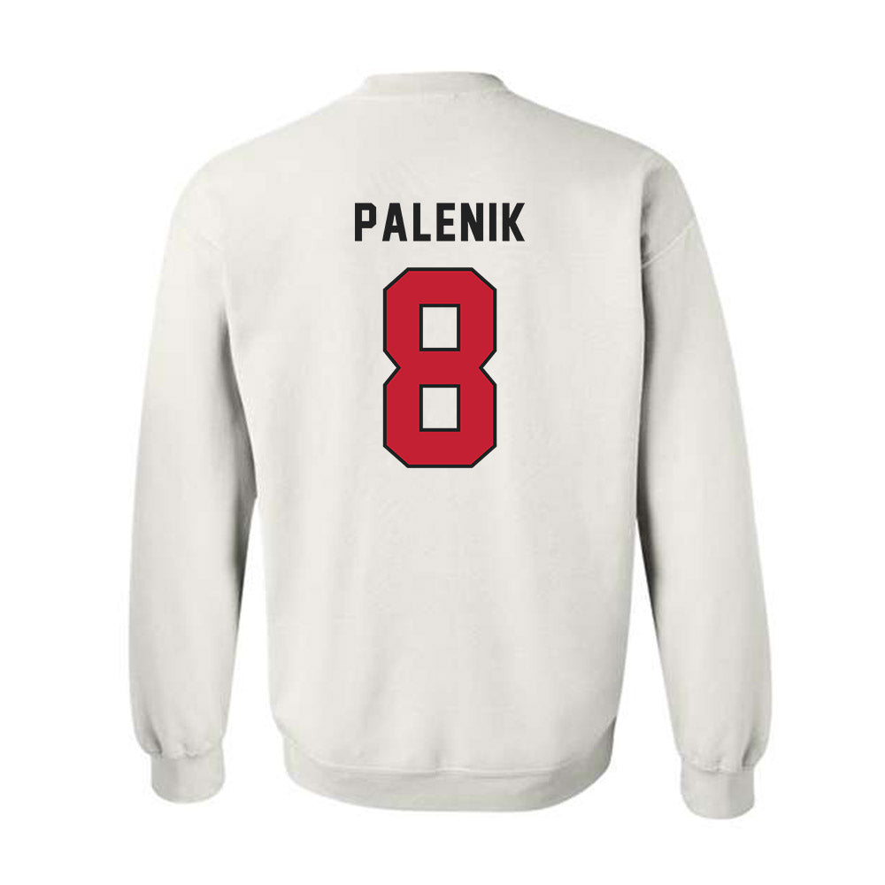 Lewis - NCAA Women's Lacrosse : Carmen Palenik - Classic Shersey Crewneck Sweatshirt-3