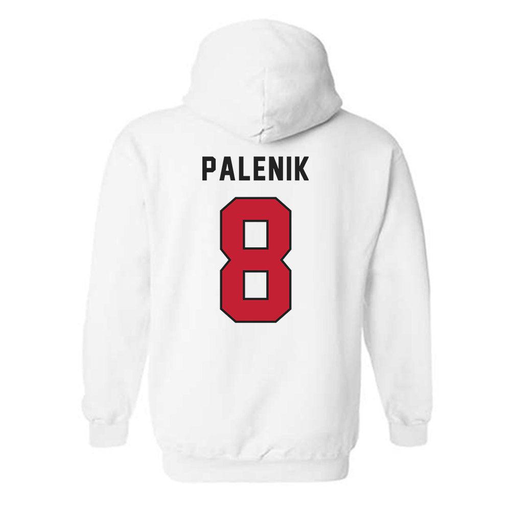 Lewis - NCAA Women's Lacrosse : Carmen Palenik - Classic Shersey Hooded Sweatshirt-1