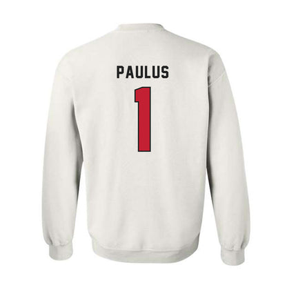 Lewis - NCAA Men's Lacrosse : Riley Paulus - Classic Shersey Crewneck Sweatshirt-5