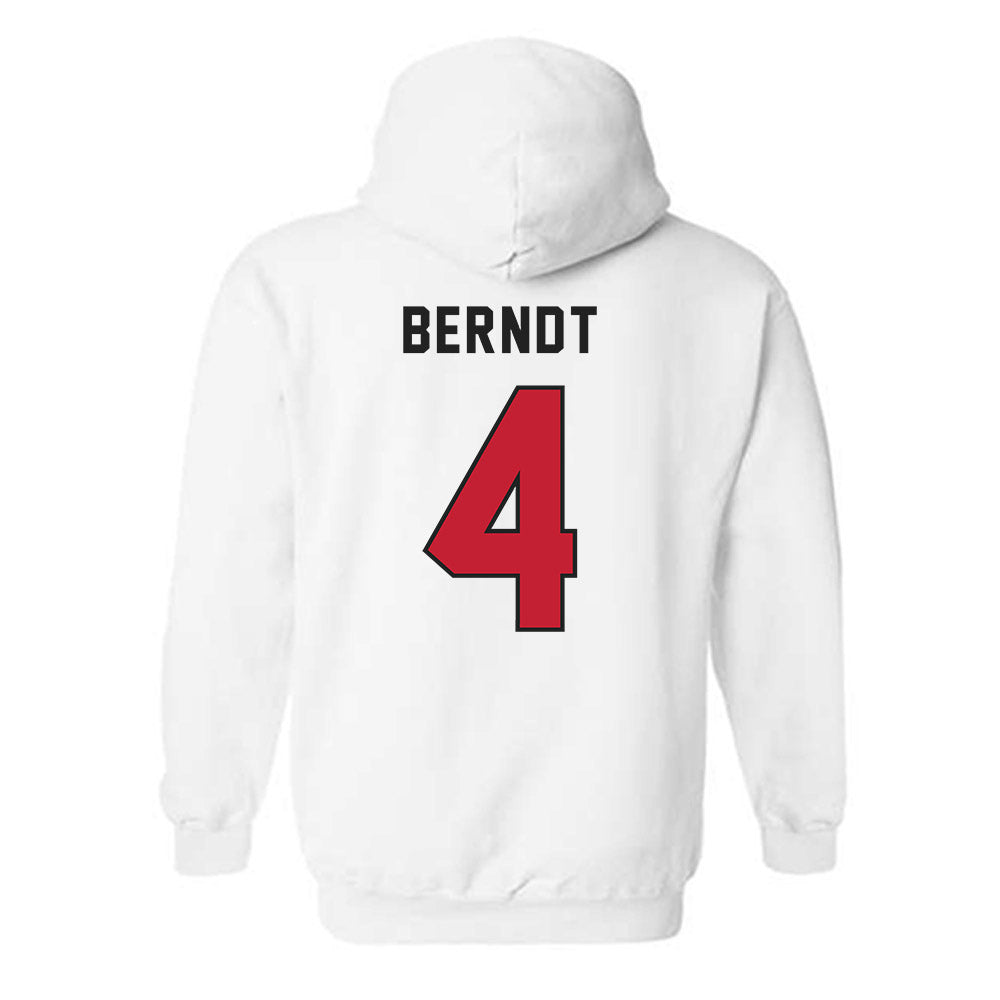 Lewis - NCAA Baseball : Nicholas Berndt - Classic Shersey Hooded Sweatshirt-1