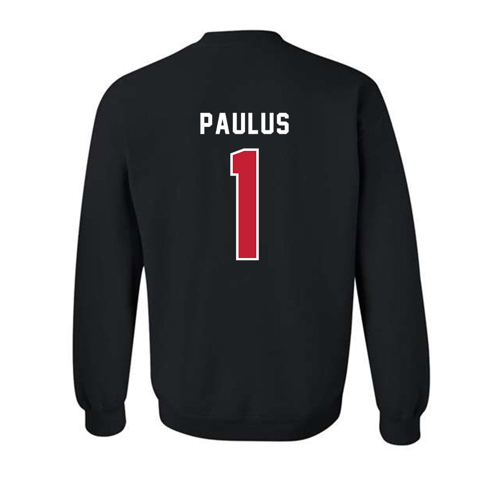 Lewis - NCAA Men's Lacrosse : Riley Paulus - Classic Shersey Crewneck Sweatshirt-1