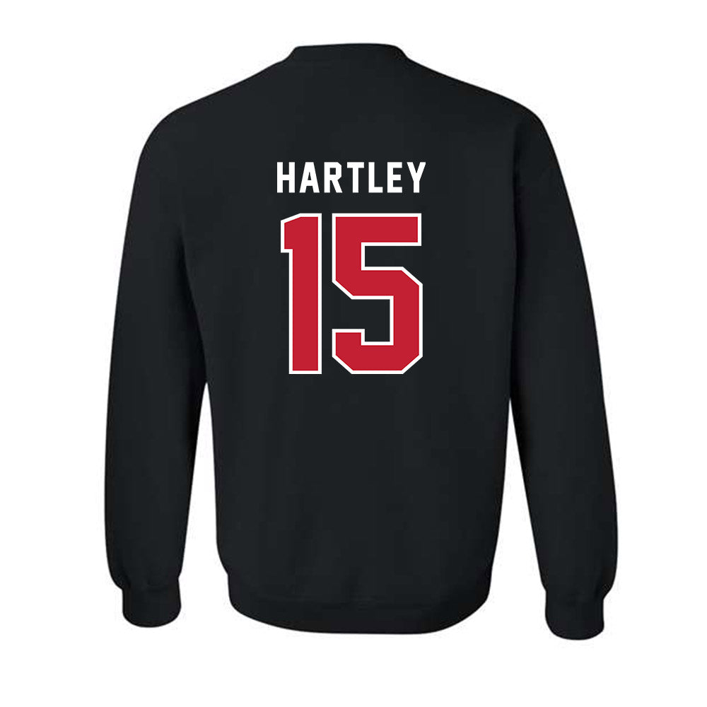 Lewis - NCAA Women's Lacrosse : Devyn Hartley - Classic Shersey Crewneck Sweatshirt-1