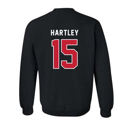 Lewis - NCAA Women's Lacrosse : Devyn Hartley - Classic Shersey Crewneck Sweatshirt-1