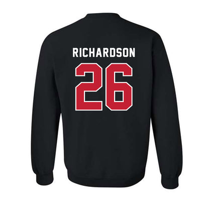 Lewis - NCAA Softball : Victoria Richardson - Classic Shersey Crewneck Sweatshirt-1