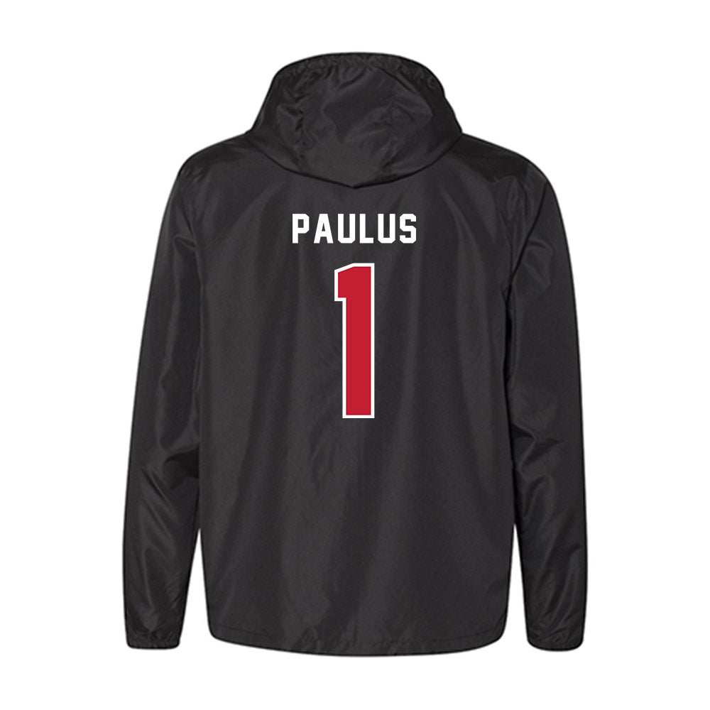Lewis - NCAA Men's Lacrosse : Riley Paulus - Windbreaker-1
