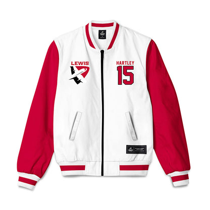 Lewis - NCAA Women's Lacrosse : Devyn Hartley - Bomber Jacket-0