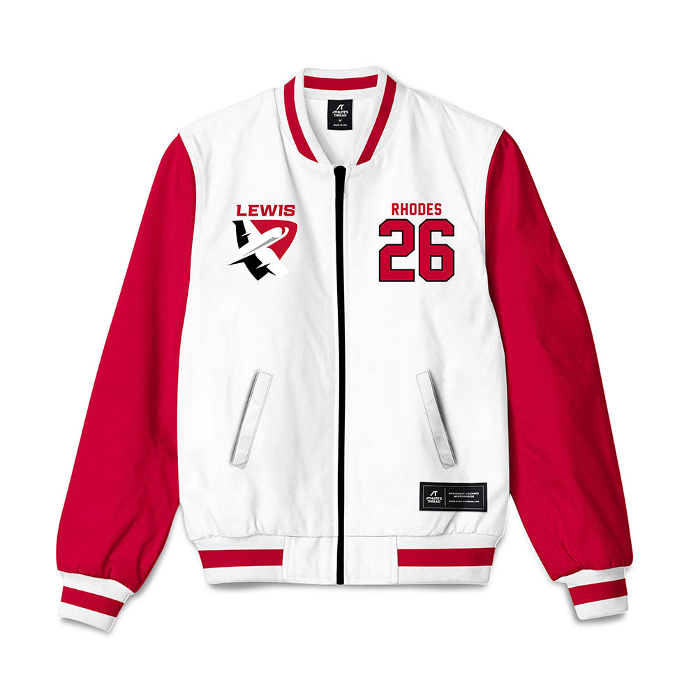 Lewis - NCAA Men's Lacrosse : Hawk Rhodes - Bomber Jacket-0